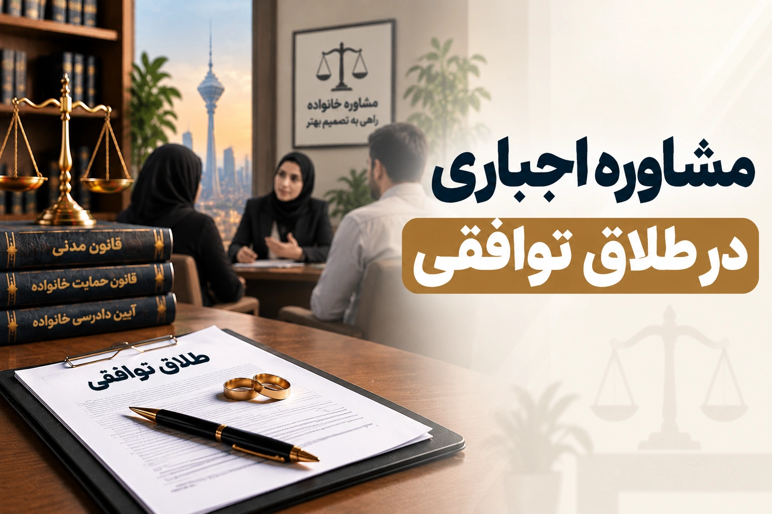 مشاوره اجباری در طلاق توافقی